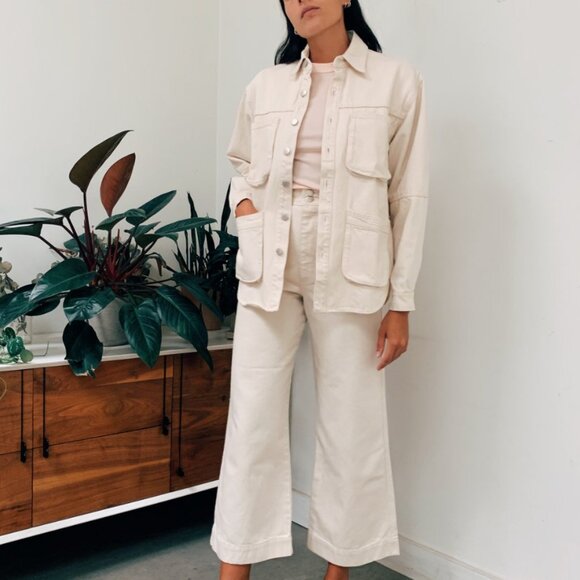 Shaina Mote Utility Pant – Natural - Picture 3 of 7